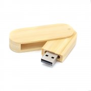 Флешка Green 16 Гб в футляре, светло-коричневый арт. 3014.11.02