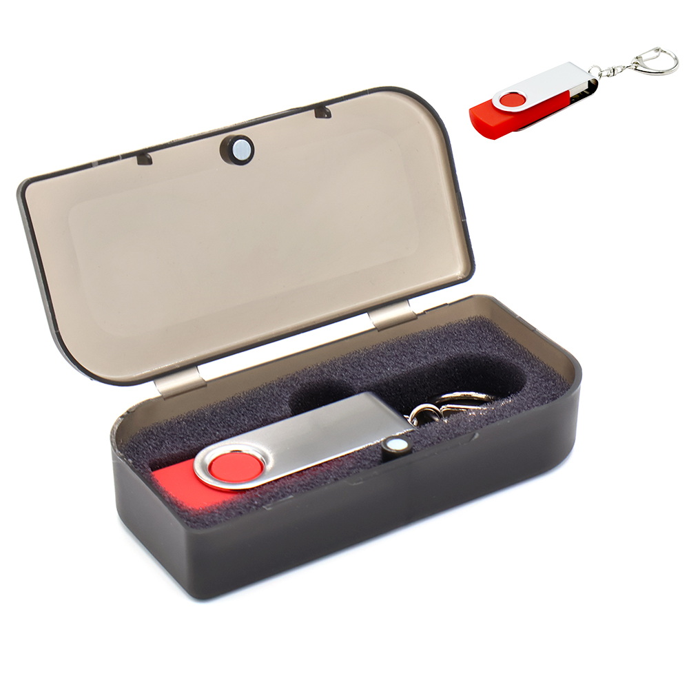 Флешка Twist 32 Гб в футляре, красная арт. 3003.05.02 Флешка Twist 32 Гб в футляре, красная арт. 3003.05.02