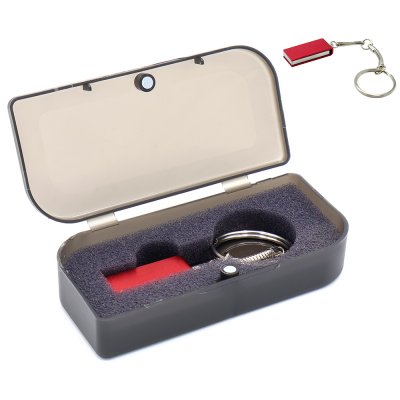 Флешка Slim 16 Гб в футляре, красная арт. 3006.05.02
