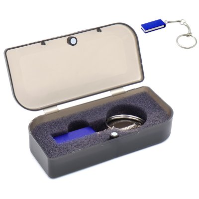 Флешка Slim 16 Гб в футляре, синяя арт. 3006.03.02