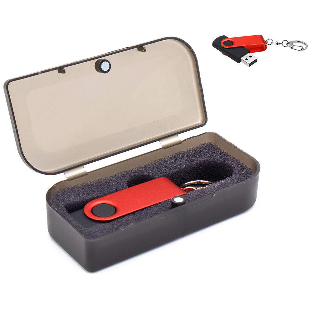 Флешка Twist Color 16 Гб в футляре, красная арт. 3024.05.02 Флешка Twist Color 16 Гб в футляре, красная арт. 3024.05.02