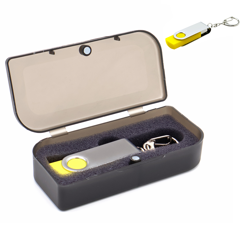 Флешка Twist 16 Гб в футляре, желтая арт. 3002.06.02 Флешка Twist 16 Гб в футляре, желтая арт. 3002.06.02