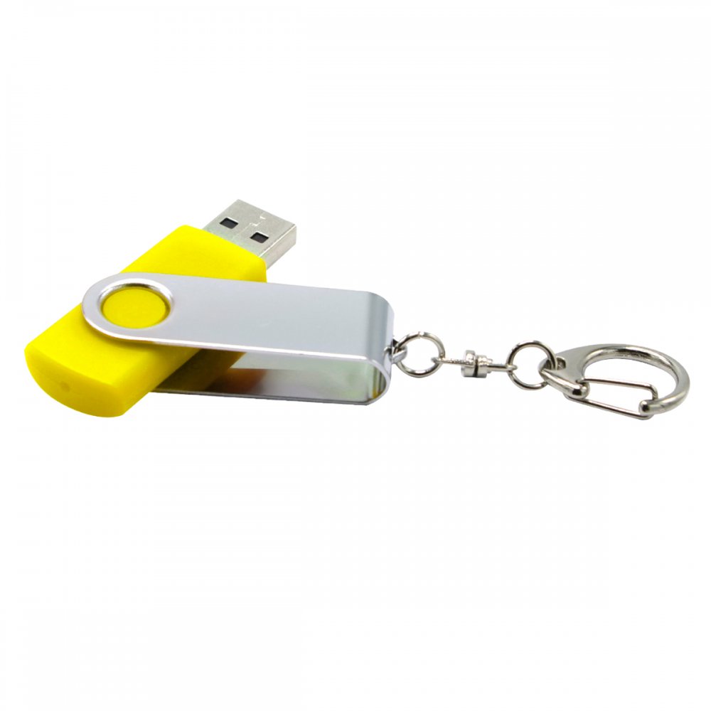 Флешка Twist 16 Гб в футляре, желтая арт. 3002.06.02 Флешка Twist 16 Гб в футляре, желтая арт. 3002.06.02