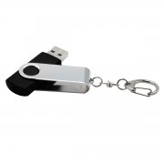 Флешка Twist 16 Гб в футляре, черная