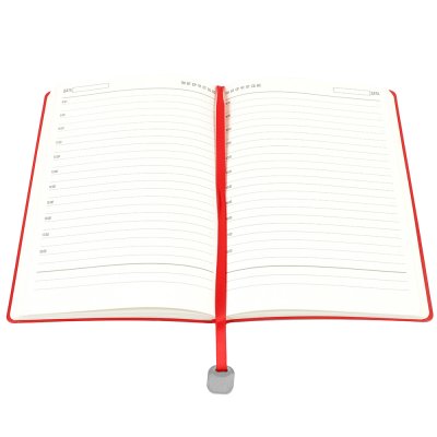Ежедневник A5 недатированный Farfalla в мягком переплёте, красный  арт. 51026.05