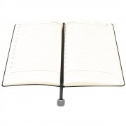 Ежедневник A5 недатированный Farfalla в мягком переплёте, черный