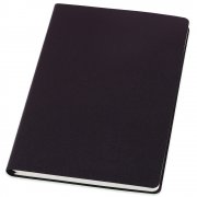 Ежедневник A5 недатированный Farfalla в мягком переплёте, черный