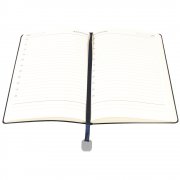 Ежедневник A5 недатированный Farfalla в мягком переплёте, синий