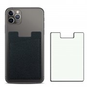 Держатель карт на телефоне SlimPocket, чёрный арт. 37013.02