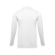 Рубашка-поло мужская BERN 210 с длинным рукавом Белый