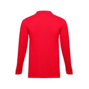 Рубашка-поло мужская BERN 210 с длинным рукавом Красный