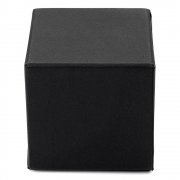 Настольный органайзер с бумажными стикерами Nivora, черный