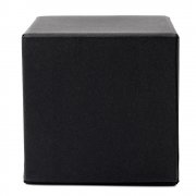 Настольный органайзер с бумажными стикерами Nivora, черный