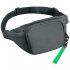 Поясная сумка SPLIT TO GO, Серый/Зелёный