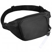 Поясная сумка SPLIT TO GO, Чёрный/Белый