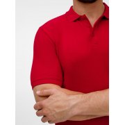 Рубашка поло унисекс Upswing, красная