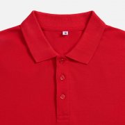 Рубашка поло унисекс Upswing, красная