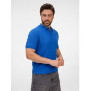 Рубашка поло унисекс Upswing, ярко-синяя