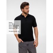 Рубашка поло унисекс Upswing, черная арт. 19420.30