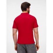 Рубашка поло унисекс Tervise, красная арт. 19419.50 Рубашка поло унисекс Tervise, красная арт. 19419.50