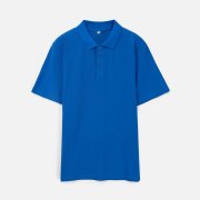 Рубашка поло унисекс Tervise, ярко-синяя арт. 19419.44 Рубашка поло унисекс Tervise, ярко-синяя арт. 19419.44