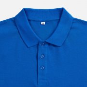 Рубашка поло унисекс Tervise, ярко-синяя арт. 19419.44 Рубашка поло унисекс Tervise, ярко-синяя арт. 19419.44