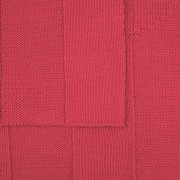 Плед Rombus, темно-розовый (коралл)