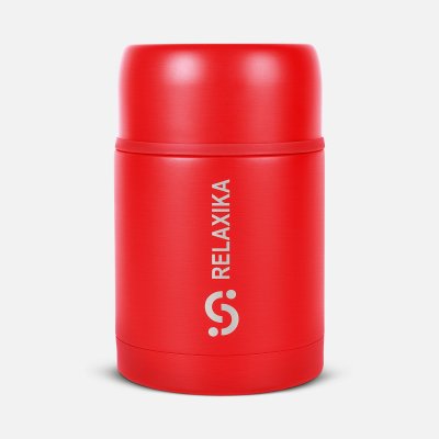 Термос для еды Relaxika 700, красный арт. 15475.50