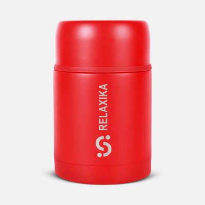 Термос для еды Relaxika 700, красный арт. 15475.50