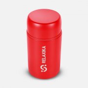 Термос для еды Relaxika 1000, красный