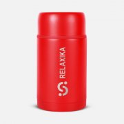 Термос для еды Relaxika 1000, красный