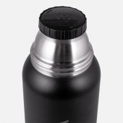 Термос Relaxika 1000 со стикерпаком, черный