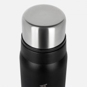 Термос Relaxika 750 со стикерпаком, черный