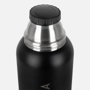 Термос Relaxika 1200 со стикерпаком, черный