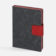 Ежедневник Grande Strap на заказ, датированный, темно-серый арт. 18860.15 Ежедневник Grande Strap на заказ, датированный, темно-серый арт. 18860.15