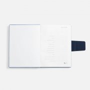 Ежедневник Grande Strap на заказ, датированный, голубой арт. 18860.14 Ежедневник Grande Strap на заказ, датированный, голубой арт. 18860.14