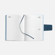 Ежедневник Grande Strap на заказ, датированный, голубой арт. 18860.14 Ежедневник Grande Strap на заказ, датированный, голубой арт. 18860.14