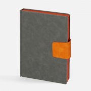 Ежедневник Grande Strap на заказ, датированный, серый арт. 18860.12 Ежедневник Grande Strap на заказ, датированный, серый арт. 18860.12