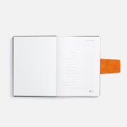 Ежедневник Grande Strap на заказ, датированный, серый арт. 18860.12 Ежедневник Grande Strap на заказ, датированный, серый арт. 18860.12