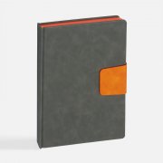 Ежедневник Grande Strap на заказ, датированный, серый арт. 18860.12 Ежедневник Grande Strap на заказ, датированный, серый арт. 18860.12