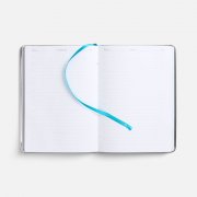 Ежедневник Metal Frame на заказ, датированный, бирюзовый арт. 18859.49