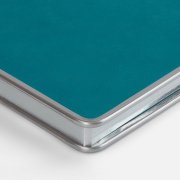 Ежедневник Metal Frame на заказ, датированный, бирюзовый арт. 18859.49