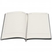 Ежедневник A5 недатированный Dante в мягком переплёте софт-тач, серый