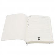 Ежедневник A5 недатированный Dante в мягком переплёте софт-тач, белый арт. 51025.01