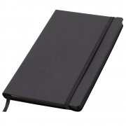 Ежедневник A5 недатированный Dante в мягком переплёте софт-тач, чёрный