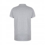 Рубашка-поло мужская SPECTRUM, короткий рукав 195 Серый меланж