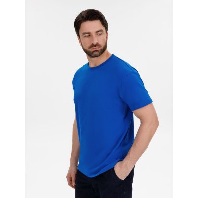 Футболка унисекс T-Bolka 180, синяя арт. 6994.45