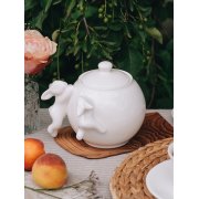 Сахарница с кроликами (NEW), 1000 мл, Белый арт. D207E015