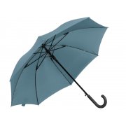 Зонт-трость Reviver с куполом из переработанного пластика