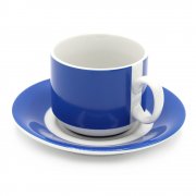 Чайная пара фарфоровая 220см³ "экспресс" "Sunrise" (7С1665Ф34), синий, в коробке арт. 6130.03-K